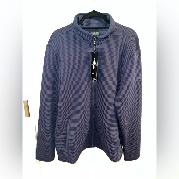 💥💥💥 Skechers Hoodless Hoodie Ottoman Jacket Size: XL NWT - Picture 3 of 11